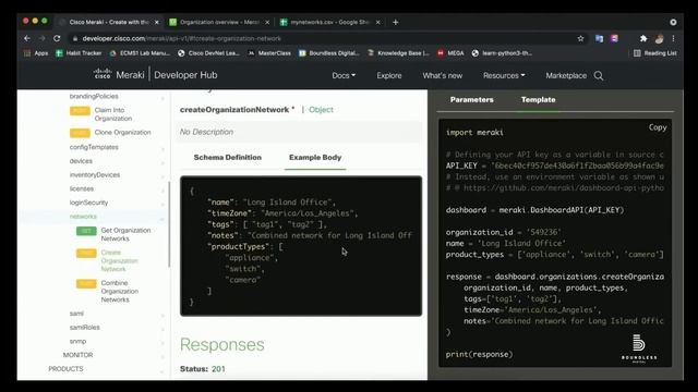 Provisioning Meraki networks using the Meraki Dashboard API and a CSV file | Boundless Digital смотреть онлайн