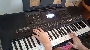 Сектор Газа-30 лет на синтезаторе yamaha PSR E 463