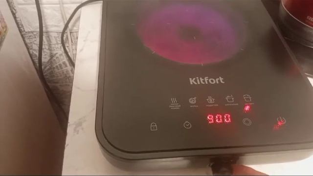 отзыв на электрическую плиту Kitfort KT-141 смотреть онлайн