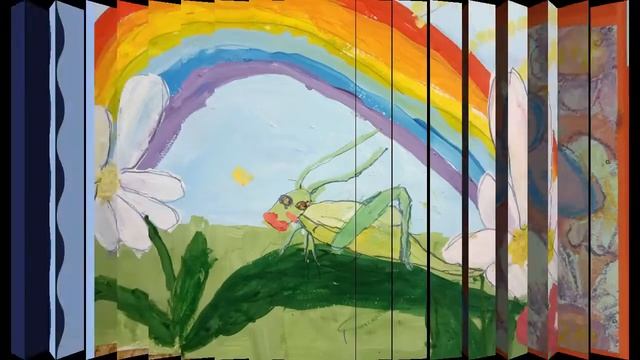 ?Читаем о радуге - Литературная минутка для малышей. Детская библиотека смотреть онлайн