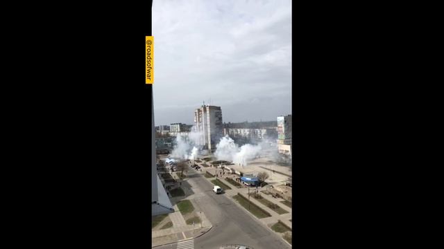 В Энергодаре субботняя прополка цивильного Укропа. смотреть онлайн