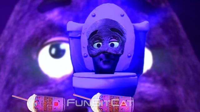 Skibidi Toilet sings "Grimace Song" смотреть онлайн