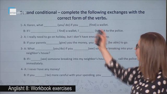 Anglisht 8 - Workbook exercises смотреть онлайн