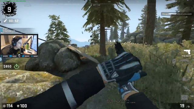 SHROUD REACTS TO DANGER ZONE - CSGO BATTLE ROYALE смотреть онлайн