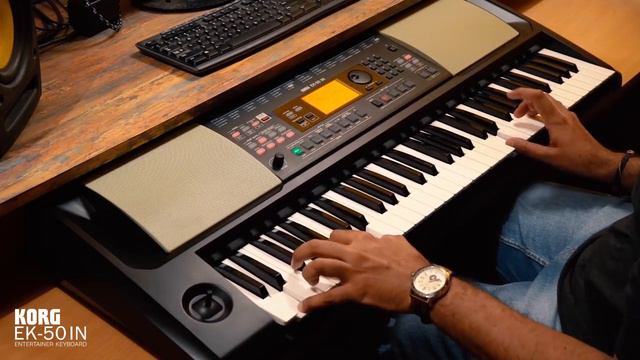 Rilav Shah performs on Korg EK-50 IN - Ghoomar Demo смотреть онлайн