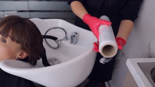 "Американский" шампунь! Супер результат! Смывка. Выход из чёрного в красивую карамель. смотреть онлайн