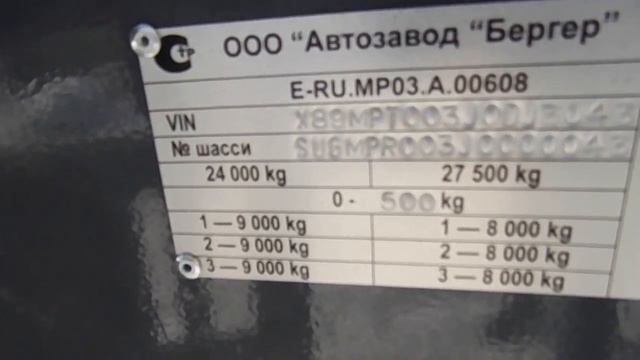 видео обзор ПРИЦЕП САМОСВАЛЬНЫЙ MEGA 18 м3 смотреть онлайн