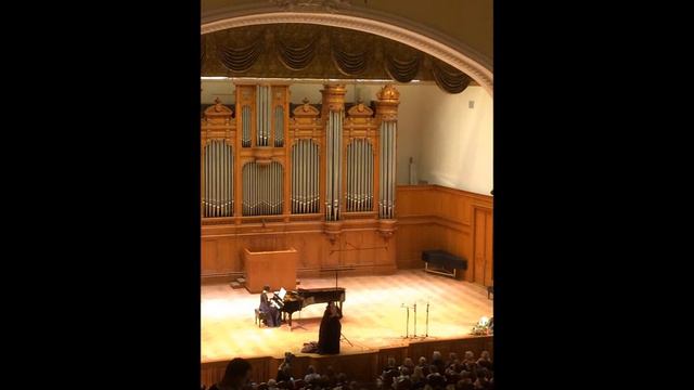 Хибла Герзмава 90 лет Горностаевой В. В.  Большой зал Консерватории  01.10.2019 Москва