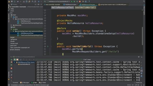Writing JUnit Tests for RestController using MockMvc and Mockito | Tech Primers смотреть онлайн