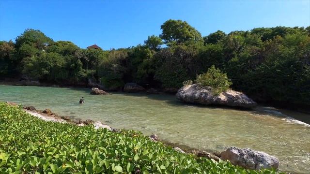 [4K] Bali, Geger Beach, Walking Tour - From Day to Night - Бали, Гегер пляж, Пешеходная прогулка, 4 смотреть онлайн