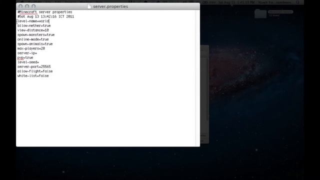 [HD] Mac - How To EASILY Make a Minecraft Server! (1.7.3) смотреть онлайн