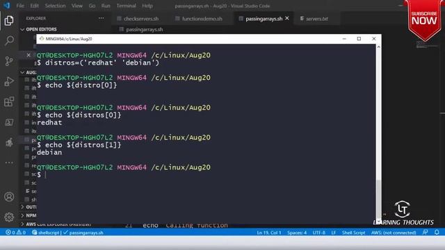 Linux Tutorial | Shell Scripting | Linux Classroom Session 33 смотреть онлайн