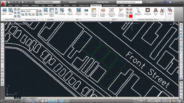 AutoCAD Design Suite Ferramentas de conversão de raster para vetor смотреть онлайн