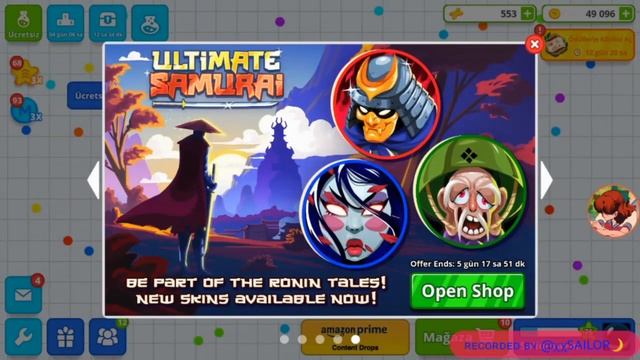 Agar.io NEW "RONIN'S REVENGE & ULTiMATE SAMURAI" SKINS! смотреть онлайн