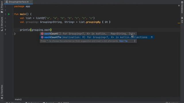 Belajar Kotlin Collection - 35 Grouping Interface смотреть онлайн