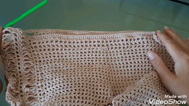 Tоп кроп крючком/3 Top-crop