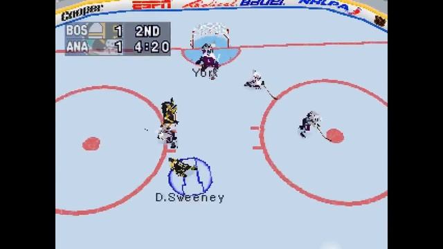 NHL Powerplay 96 ... (PS1) Gameplay смотреть онлайн