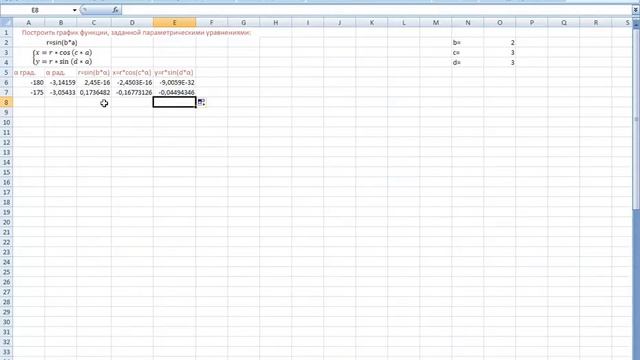 Построение графика в MS Excel смотреть онлайн