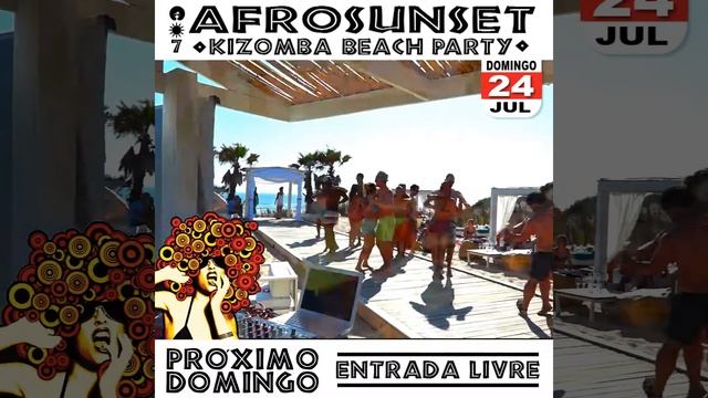 AFROSUNSET ☼ Kizomba Beach Party ☼ DOM. 24 - 16h no KONTIKI смотреть онлайн