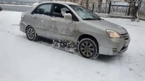 Самый крутой в мире внедорожник Suzuki Liana тест полного привода