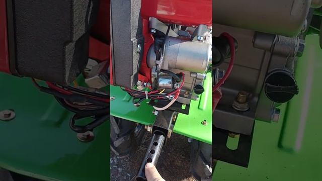 Бюджетный 7-лошалный мотоблок Форза ЭКО с электростартером