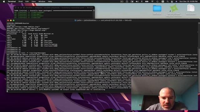 Ansible InitialBuild of LinuxBox + Neofetch смотреть онлайн