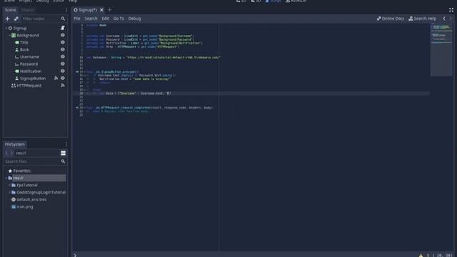 How to make a Signup-Login system in godot ( Part 1: Signup ) смотреть онлайн