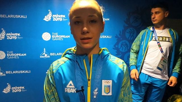 Европейские игры-2019. Диана Варинская - о бронзе в многоборье смотреть онлайн