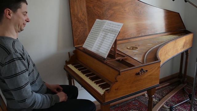 House-Concert with Róza Bene and Márton Borsányi, harpsichord смотреть онлайн