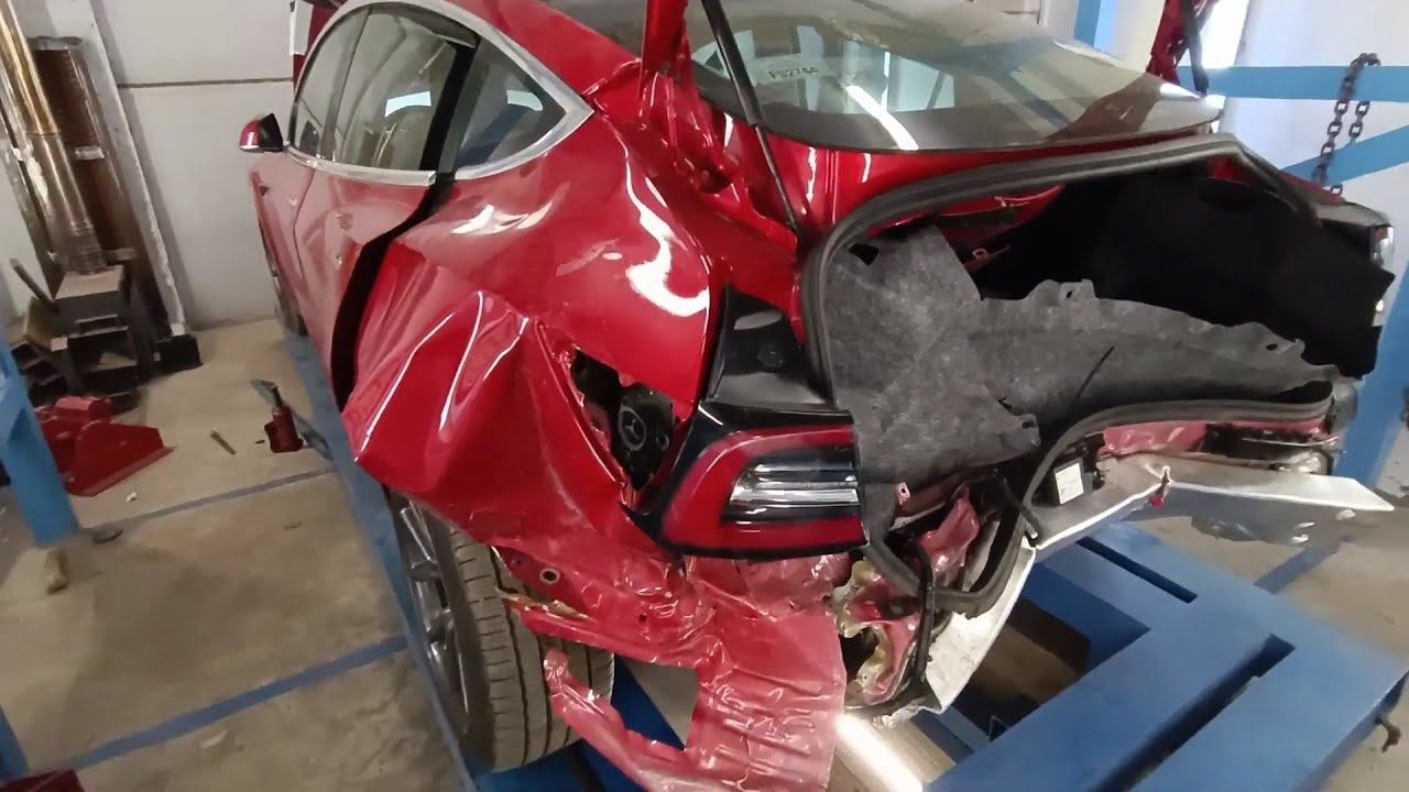 Tesla Model3 . Тотал!!!