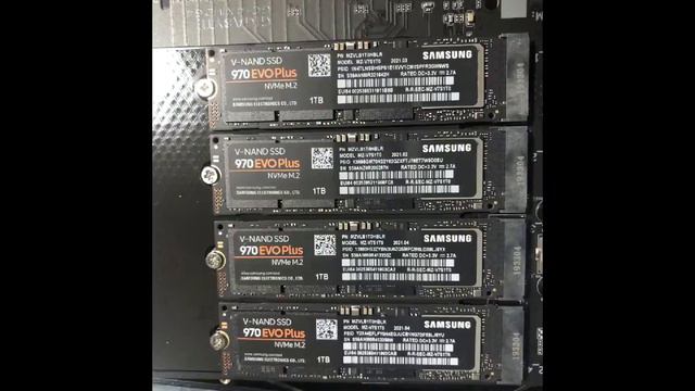 Supercomputer Cluster Build - Chapter 3 - 4x M.2 NVMe PCIe RAID 0 Array