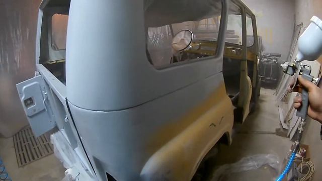 ЗАГРУНТОВАЛ УАЗИК/ГРУНТОВКА АВТО ВПЕРВЫЕ смотреть онлайн