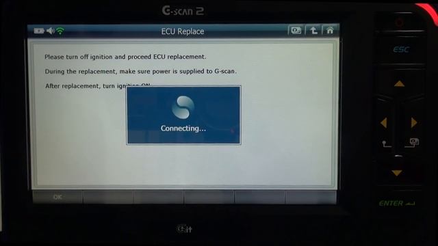 [G-scan] 2014 SSANGYONG Rexton ECU Replacement function смотреть онлайн