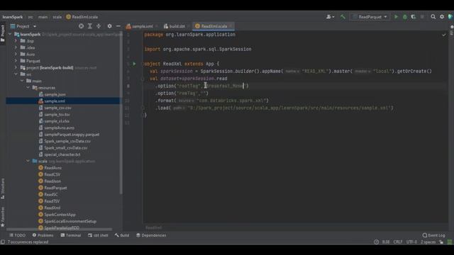 Read and Write XML file using Spark with Scala смотреть онлайн