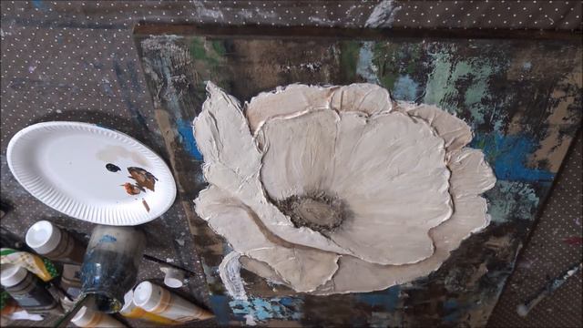 Flowers Acrylic Painting Techniques смотреть онлайн