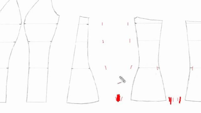 Изменение лекала корсета. Урок 2. Corset.co.il