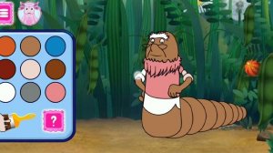 Лунтик! Учимся разукрашивать вместе с Лунтиком!!! Раскраска!