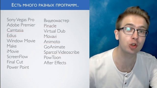 Как выбрать программу для создания видео? (After Effects, Vegas Pro и др.) смотреть онлайн