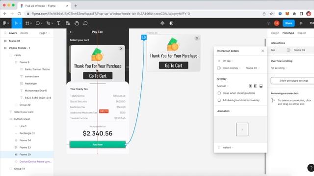 POP UP OVERLAY in Figma Just in 1 minute | Figma Tutorial Overlay | (2023) #figma #figmatutorial смотреть онлайн