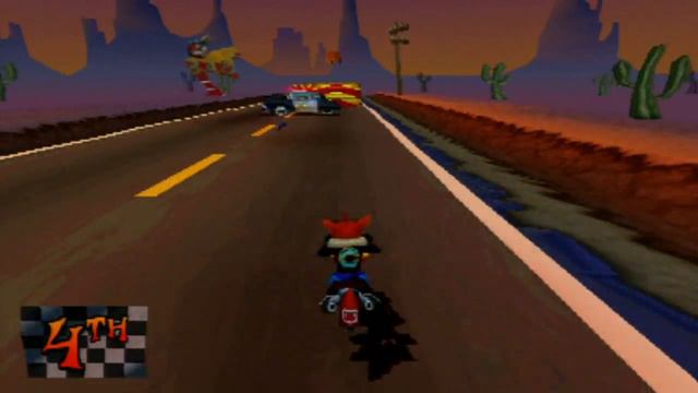 Crash Bandicoot 3: Warped (PS1) ✮ 35 ✮ Orange Asphalt [2] смотреть онлайн
