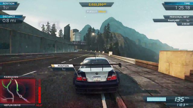 Need for Speed Most Wanted 2012 | BMW M3 GTR vs McLaren MP4 12C | #5 смотреть онлайн
