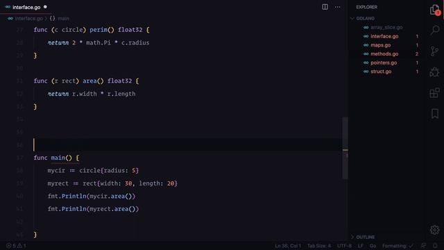 22 Golang Tutorial - Interface смотреть онлайн