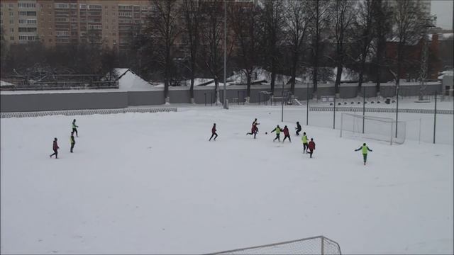 Голы ФК Коломна-Сборная Коломны 2:1 9.01.16 смотреть онлайн