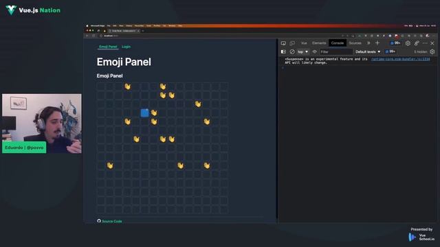 Let's Build a Colaborative Emoji Panel with VueFire by Eduardo San Martin Morote: Vue.js Nation 202 смотреть онлайн