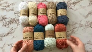 Пряжа Fibra Natura Bamboo Jazz. Летняя пряжа. Идеальная пряжа для вязания игрушек