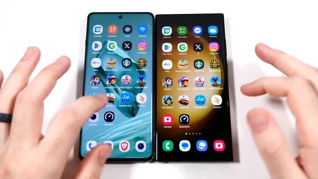 OnePlus 12 vs Galaxy S23 Ultra Speed Test смотреть онлайн