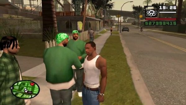 Обзоры GTA SA модов: Расширенное управление бандой