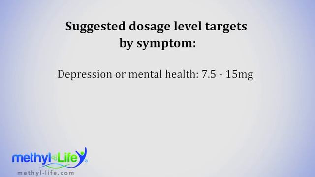 Methylfolate Benefits & Dosage | How Much Methylfolate Should I Take? | Methyl-Life Supplements