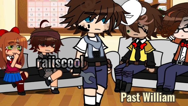 Afton’s (+henry) react to william AUs‼️ — (raiiscool) смотреть онлайн