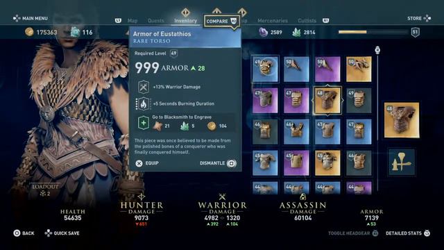 Assassin's Creed Odyssey - Bravely Ran Away Ending - Keep Items смотреть онлайн